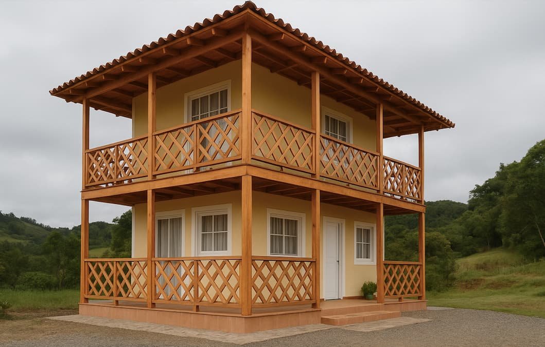 Casa de 86m² dos niveles