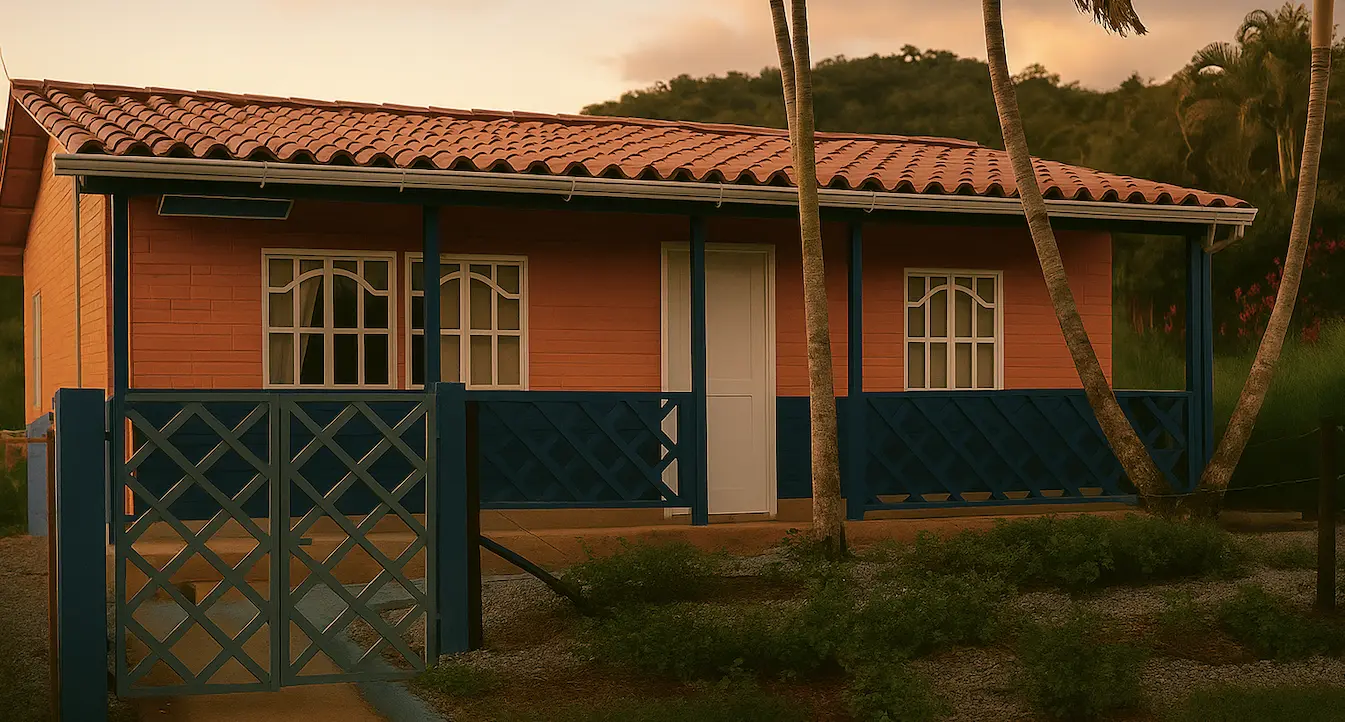 Casa prefabricada de 56m²